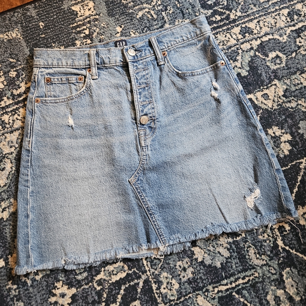 Denim Miniskirt GAP